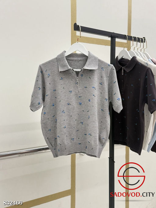 Футболка поло на полузамке - Bruno фото 2