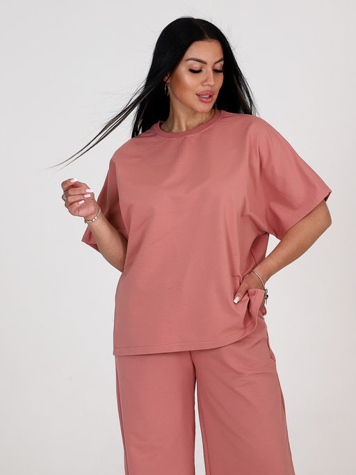 СК-2310 ЖЕНСКИЙ СПОРТИВНЫЙ КОСТЮМ (Персиковый) - А-дина фото 4