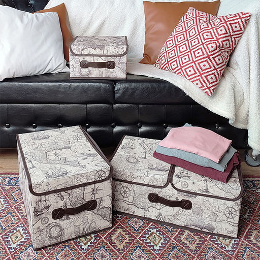 VAL EX-BOX-LS Короб стеллажный с крышкой, малый, 28*30*16 см, EXPEDITION, шт