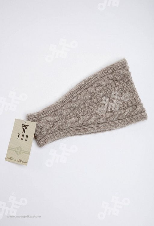 Повязка из 100% монгольской шерсти (арт. 05200) - Тод оймс ххк фото 3