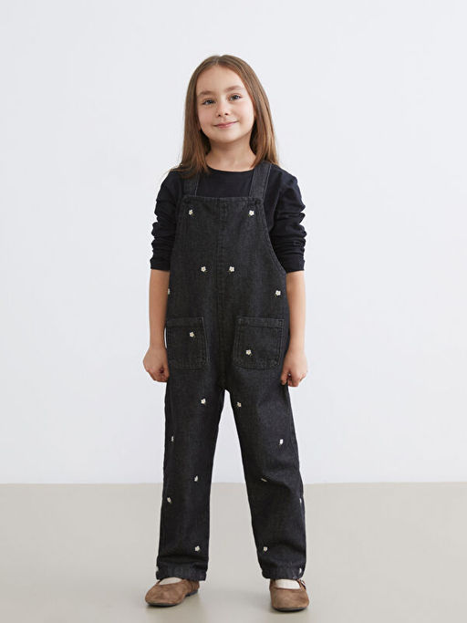 ?i?ek Nak??l? K?z ?ocuk Jean Salopet