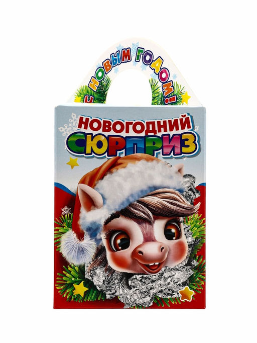 Сладкий новогодний подарок Кубик, 300 г - Simaland фото 4