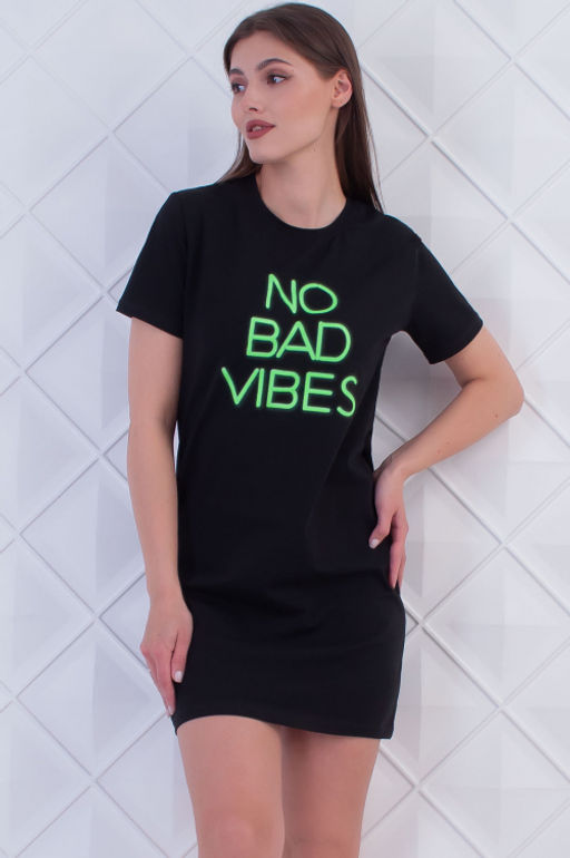 Арт. 9357 Туника женская 44-52 (5 шт) Цвет:черный