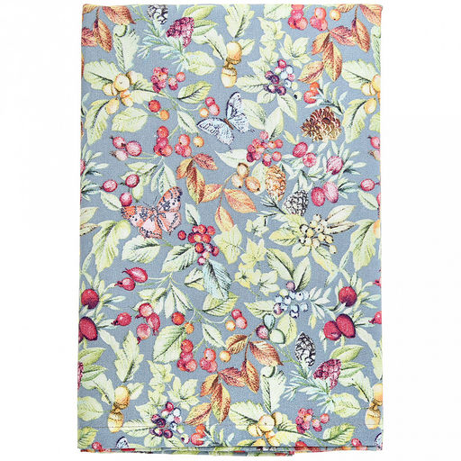 "Marcella" Скатерть 220х145см, длина стола до 180см, на 8-10 персон, хлопок "Премиум" 186г/м2, "Домашняя мода" (Россия)