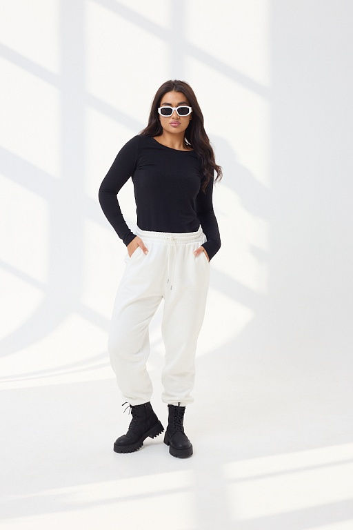 Лонгслив женский Чёрный