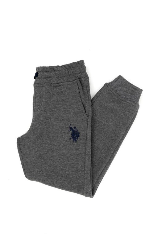 U. S. Polo Assn Меланжовые спортивные штаны для мальчика антрацитового цвета - U.s. polo assn фото 8