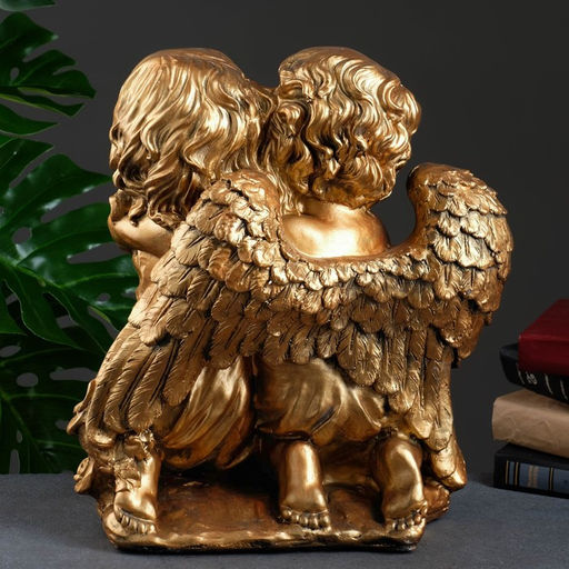 Фигура Ангел и Фея большой бронза 23?36?40 см