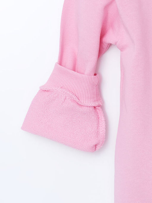 Bisiklet Yaka Barbie Bask?l? K?z ?ocuk Pijama Tak?m?