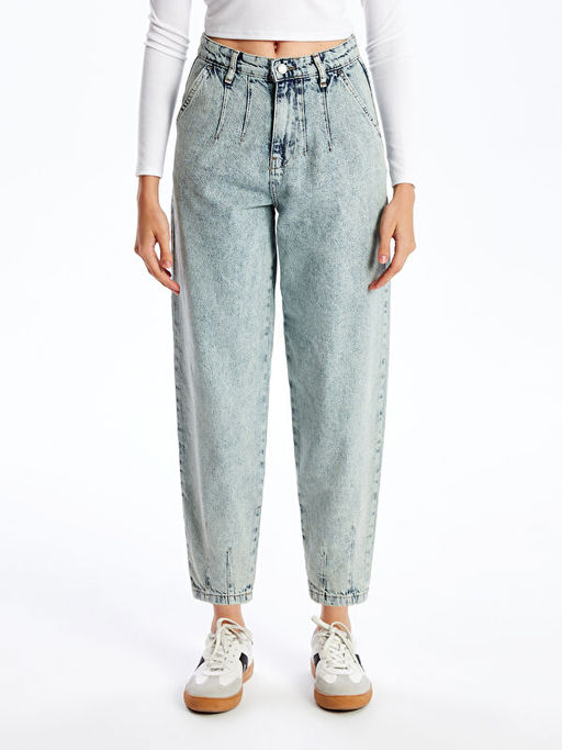 Balloon Fit Kad?n Jean Pantolon