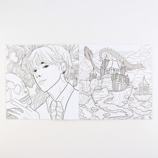 Цена за 3 шт. Раскраска-антистресс Мир Аниме