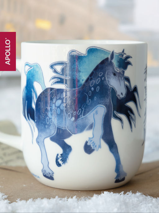 Кружка APOLLO genio "Stallone Basalto" 600 мл синий