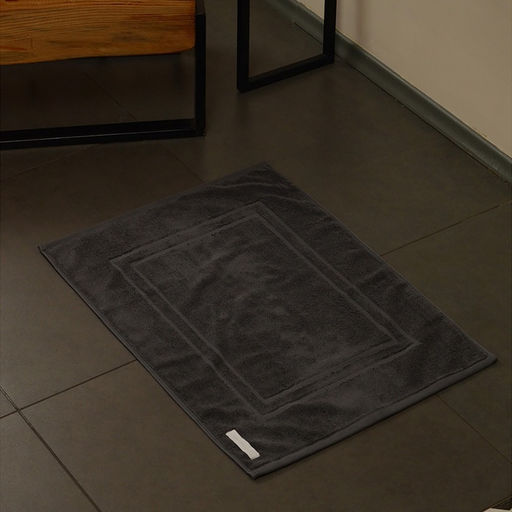 Коврик махровый SL HOME: Basic «Гри Сандре», 50×70 см, хлопок 100%