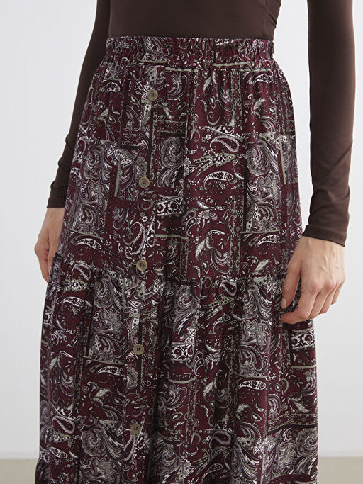 Beli Lastikli Desenli Klo? Etek