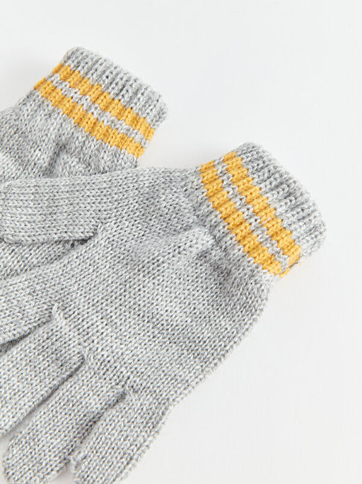 Basic Erkek Bebek Triko Bere ve Eldiven 2li Tak?m - Waikiki фото 3