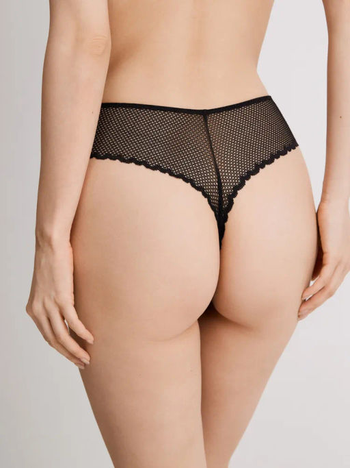 Infinity / Трусы стринги с высокой талией жен. Bait черный - Infinity Lingerie фото 4