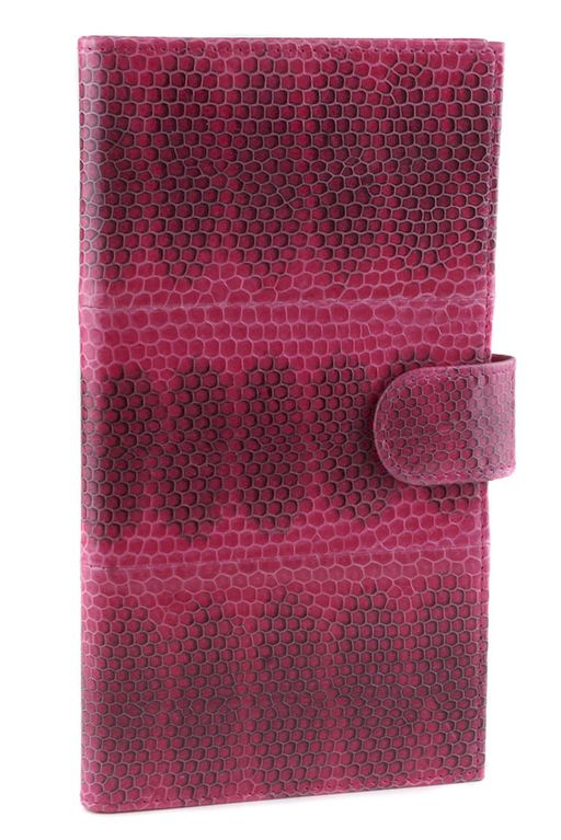 Визитница из кожи змеи