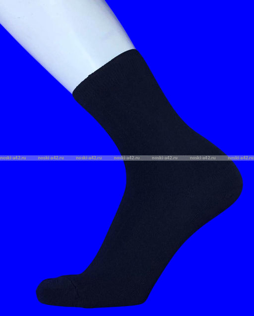 Цена за 10 пар. Смоленск носки мужские 100% ХЛОПОК черные