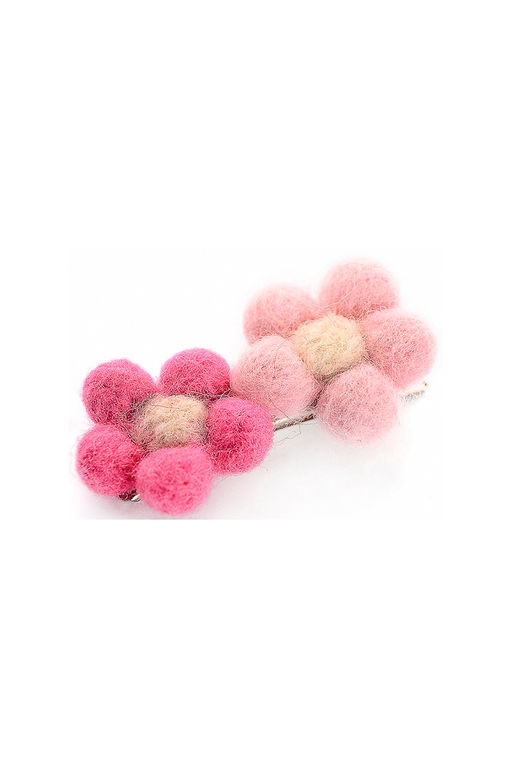 Зажим Два цветочка PR3604