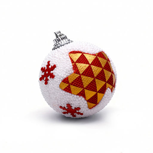 Набор новогодних украшений "Чудесный праздник" (20шт х 5см)