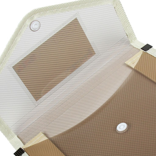 Папка-конверт на кнопке А4, 500 мкр, с расширением, вертикальная, карман для визиток, МИКС - Simaland фото 13