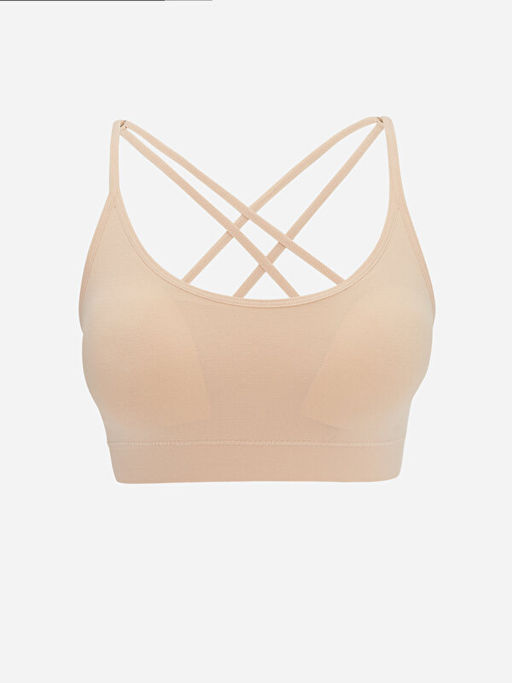 Balensiz Dolgusuz D?z Seamless Sporcu S?tyen