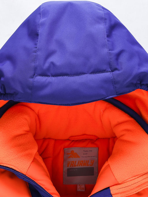 Горнолыжный костюм для мальчика оранжевого цвета 9317O - Valianly фото 9