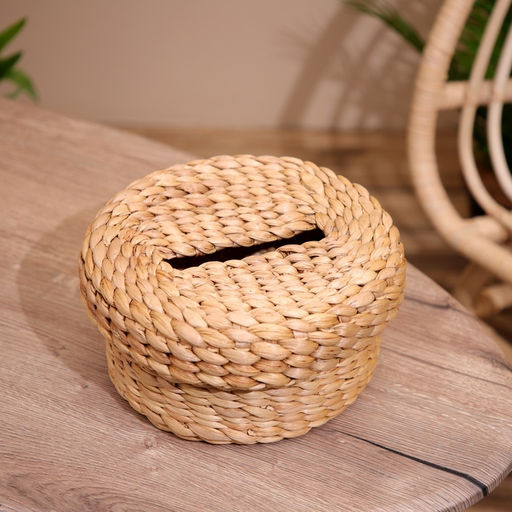 Салфетница плетёная 25×25×13 см