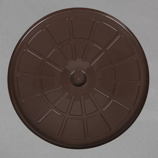 Бак пищевой, 75 л, пластиковый, с крышкой, бежевый