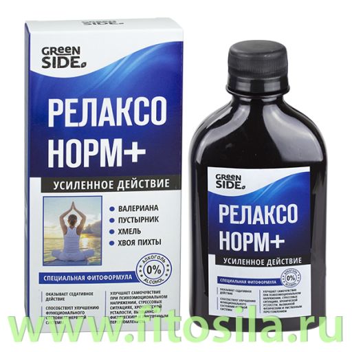 Бальзам "Релаксонорм+", 250 мл, "Green Side"
