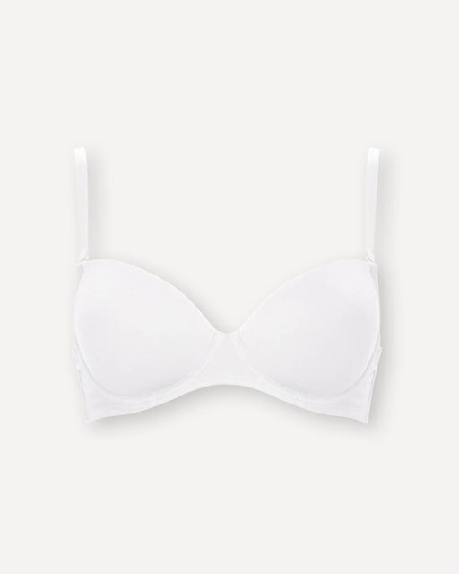 Классический бюстгальтер из смесовой хлопковой ткани - Deseo фото 10