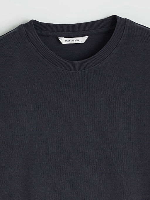 Bisiklet Yaka Erkek Sweatshirt