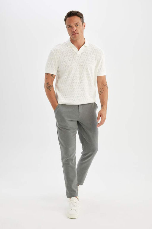 Брюки прямого кроя, эластичные во всех направлениях, прямого кроя