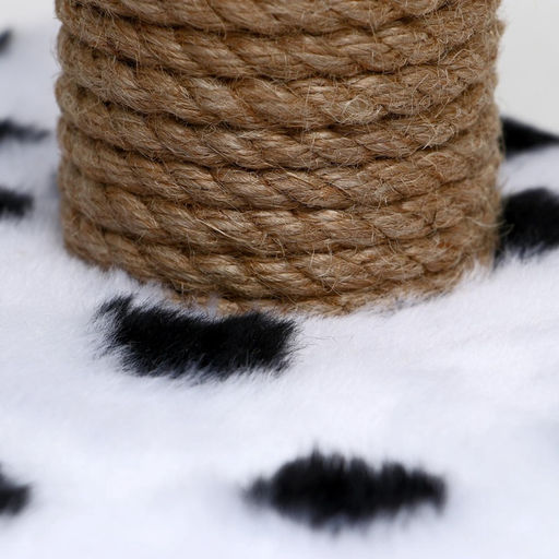 Когтеточка для котят двойная, 30 х 20 х 34 см, джут, далматинец - Пижон фото 12