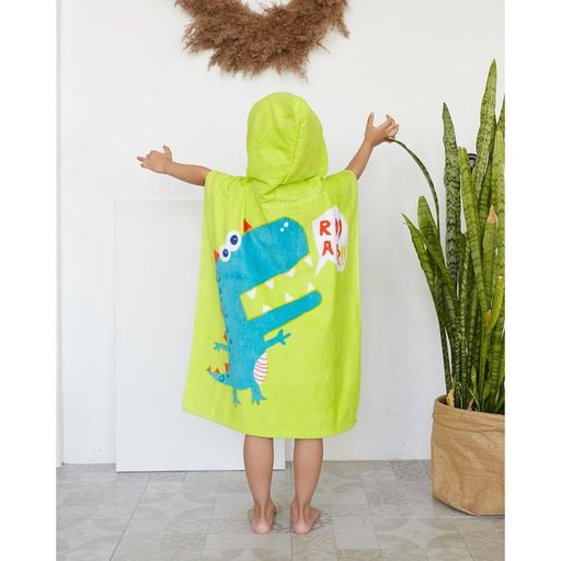 Полотенце-пончо детское махровое Крошка Я Дино 60*120см, 100% хлопок  фото 18