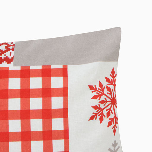 Комплект наволочек "Этель" New Years patchwork 50х70 см-2шт, бязь, 100% хл