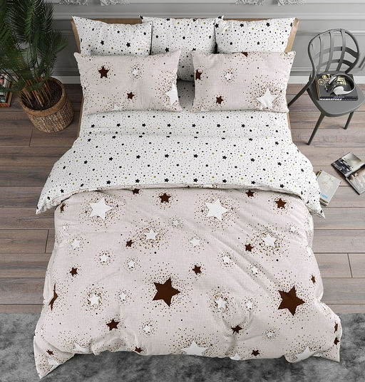 Звездный Постельное белье из Поплина 1,5 спальный