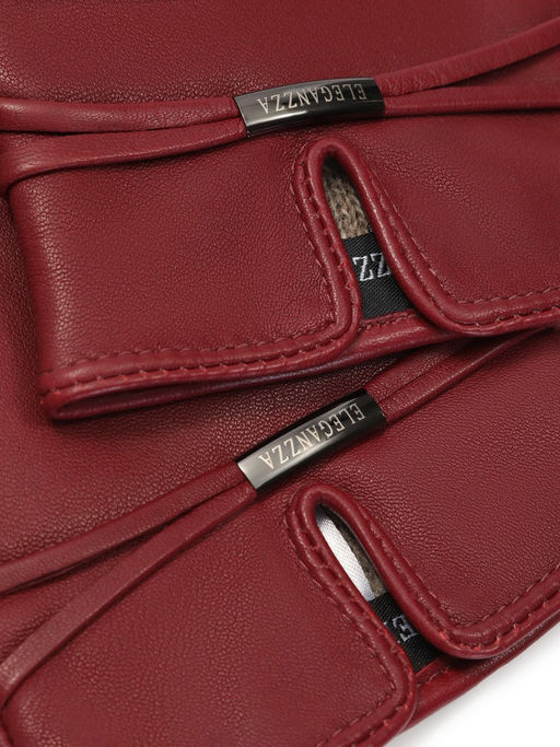 Перчатки женские 100% ш IS851 cabernet - Eleganzza фото 3