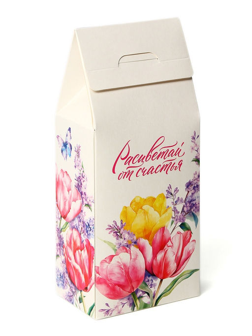 Чай подарочный С днём 8 Марта, с лесными ягодами, 100 г - Фабрика счастья фото 5