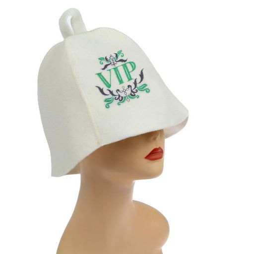 Шапка для бани с вышивкой VIP - Банная забава фото 3