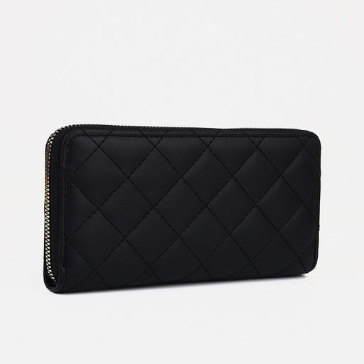 Кошелёк на молнии, цвет чёрный - Simaland фото 2