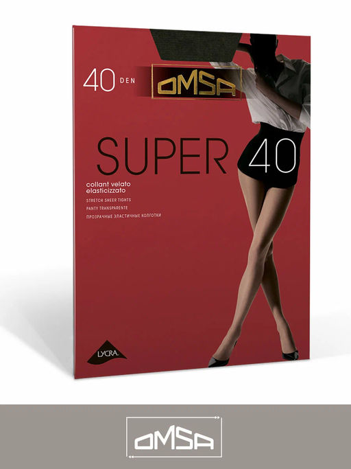 (Omsa) Super 40 (чз) caramello  фото 8