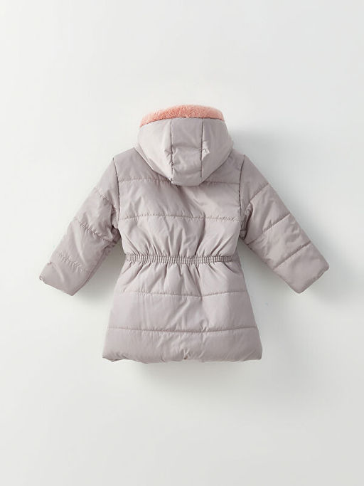 Kap??onlu Uzun Kollu Basic K?z Bebek Kaban - Waikiki фото 3