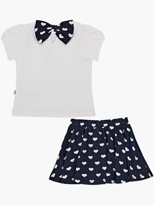 Комплект с юбкой UD 1756|1757 белый - Mini maxi фото 6