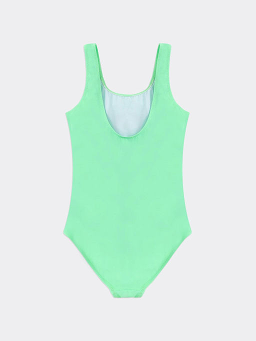 Купальник для девочек светло-салатовый с птичкой - Mark formelle фото 2