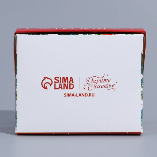 Цена за 5 шт. Коробка складная «С Новым годом», 10×8×3.5 см