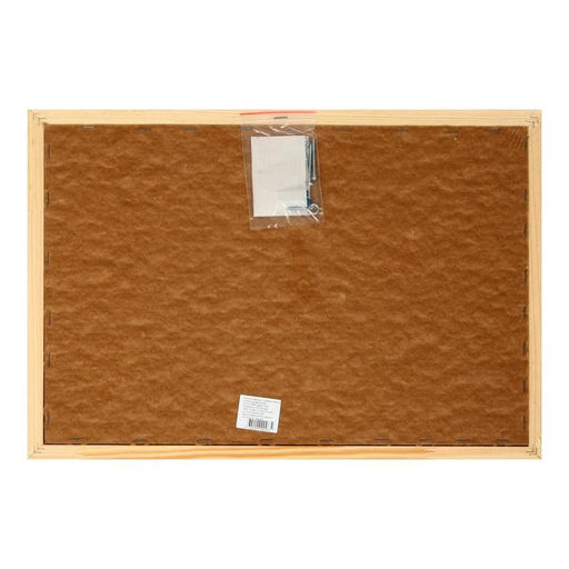 Доска пробковая А3, 30×45 см, Calligrata, в деревянной раме