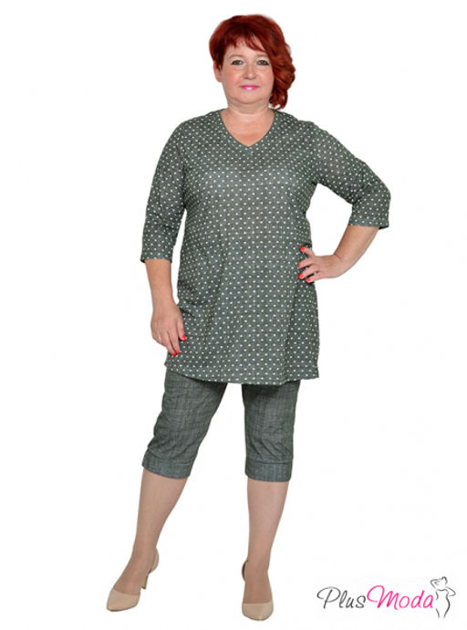 Туника Модель №1958 размеры 44-84 - Plusmoda фото 6