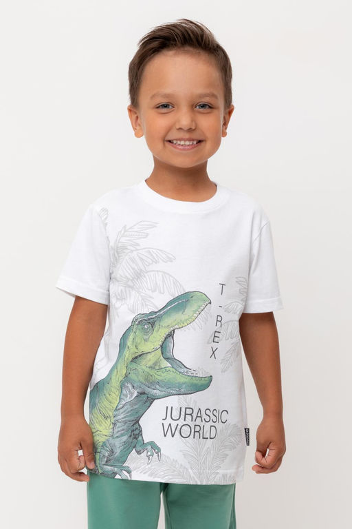 КР 302739/белый к560 фуфайка (футболка) для мал - Crockid фото 5