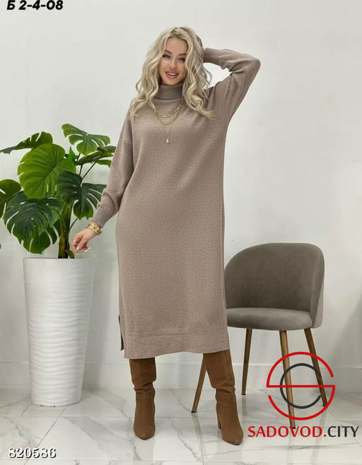 Платье женское однотонное - Bruno фото 6