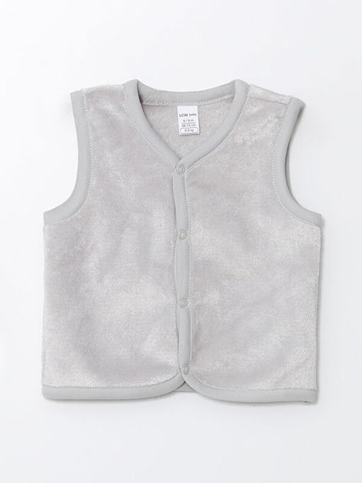 V Yaka Erkek Bebek Yelek 2li - Waikiki фото 3